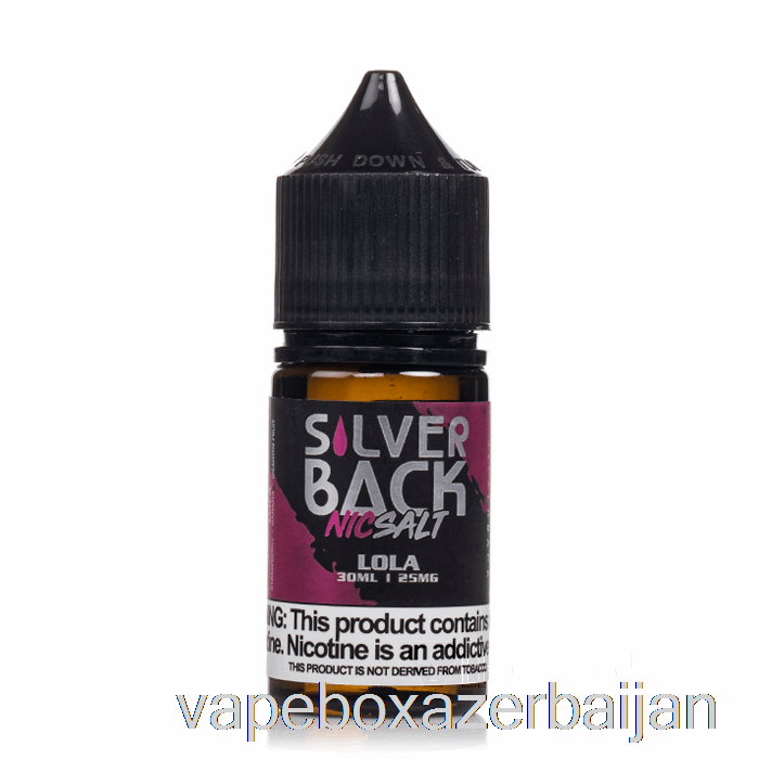 Vape Box Azerbaijan Lola - Silverback Juice Co. Salts - 30mL 25mg